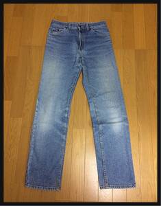 稀少！80’s VINTAGE ヴィンテージ■lee リー■1889 Genuine Jeans 米国製 ヘビーオンス ハイウエスト ハイライズジーンズ : W29☆BU-917