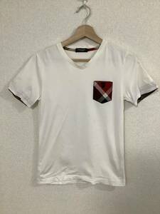 CRESTBRIDGE BLACKLABEL クレストブリッジ　ブラックレーベル　ポケット付き　Vネック半袖Tシャツ　ハイブランド