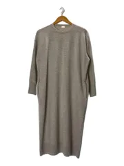 C.T.plage Raccoon wool dress ラクーンウールドレス 長袖ワンピース 38 グレー CT20104F