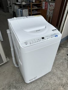 【洗濯槽分解洗浄済み】SHARP シャープ 2024年 ES-T6E3 6.5kg / 3.5kg 洗濯乾燥機