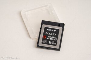 SONY XQDメモリーカード Ｇシリーズ SONY QD-G64E 64GB No.11 中古品　24091806