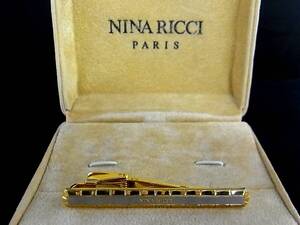 ■新品N■№1321 【NINARICCI】ニナリッチ 【ゴールド・シルバー】■ネクタイピン タイピン♪