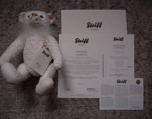 シュタイフ テディベア シャンテリー Steiff Teddy Chantilly レース 証明書付き 1212/1500体 2012年 美品