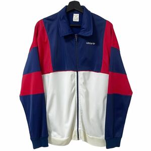 ■激レア■80s ユーロ adidas トラック ジャケット XL アディダス ジャージ usa製 ビンテージ