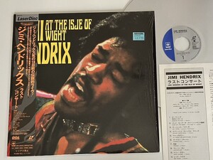 【シュリンク付美品LD】Jimi Hendrix/ ラスト・コンサート At The Isle Of Wight 帯付LD CSLM791 90年版ジミ・ヘンドリックスRed House