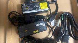 【2個セット】NEC純正 20V 3.25A LaVie用 Z/S/E Hybrid ZERO PA-1650-7AD P-65FD E PC-VP-BP103 ADP004 PC-VP-BP87/ PA-1650-37N 対応可①