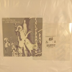 led zeppelin celebration day レッド・ツェッペリン 7inch flex sheet ソノシート vinyl レコード アナログ lp record シングル