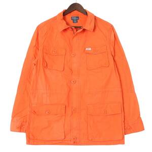 Polo by Ralph Lauren ポロ ラルフローレン ミリタリージャケット オレンジ (レディース XL) 中古 古着 A2915