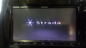 (I)カーナビ Panasonic Strada CN-RE04D CD/DVD/Bluetooth/2020年地図データ 動作確認初期化済み。(2778)