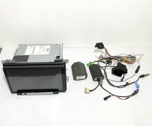 0615 クラリオン clarion NXV997D ナビ 2022年地図データ CD DVD SD Bluetooth TV 大画面 VWハーネス付属 フォルクスワーゲン トゥーラン