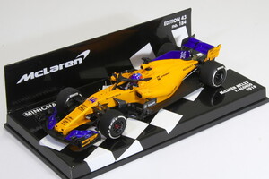 ミニチャンプス EDITION43 1/43 マクラーレン MCL33 アロンソ 2018 McLaren MCL33 F.Alonso No.184