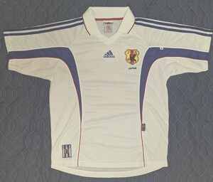 サッカー日本代表ユニフォーム 1999−2000 AWAY Oサイズ adidas レプリカモデル