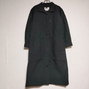 MHL. 595-1158501 DRY COTTON LINEN 定価29000円 サイズ0 ワンピース 2020 ブラック エムエイチエル 4-0729M 240635