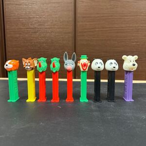 ペッツ PEZ 9本まとめて フィギュア オールドペッツ ヴィンテージ vintage 