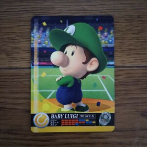 「amiiboカード マリオスポーツ スーパースターズ ベビィルイージ テニス」