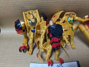 Transformers・Animorphs・Tri-Rex●中古・現状●アニモーフ・ヴィッサースリー・トライレックス/マルコ、ジェイク、キャシー