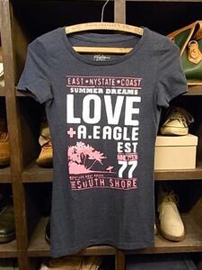 アメリカンイーグル LOVE A.EAGLE 半袖 Tシャツ SIZE XS