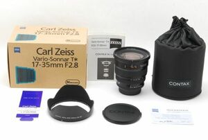 [Top Mint]CONTAX Carl Zeiss N Vario-Sonnar 17-35mm f/2.8 T* Lens From JAPAN 9131