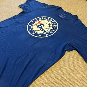 ◆即決送料込み◆アメリカ古着Fanatics社製フィラデルフィア76ersジョエルエンビードTシャツXL◆NBAバスケットボールジョーダン