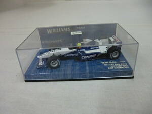 １：４３ ミニチャンプス　ウイリアムズＦ１チーム　ＷＩＬＬＡＭＳ　ＢＭＷ　ＦＷ２２　ＳＨＯＷＣＡＲ　２００１