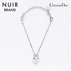 クリスチャンディオール Christian Dior ブレスレット ハート シルバー