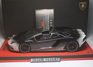 ▲最後1台！White Black！世界限定！MR 1/18 ランボルギーニ LP700-4 Aventador S アヴェンタドール S