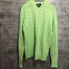 90s Polo Ralph Laurenポニー無し アランニット