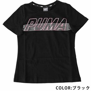 新品【プーマ】130　ガールズ ALPHA 半袖ロゴ Tシャツ　女の子　キッズ