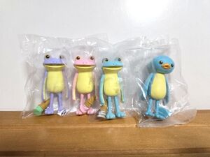 すべてがおしまいになったカエル　＆　すべてがおしまいになったアヒル　4体セット　クオリア　現状品