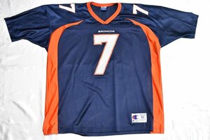 ＠美品 Reebok リーボック NFL デンバーブロンコスN133 XXL US古着 ゲームシャツ ビックサイズ