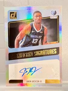 Foiled RC Auto 18-19 Panini Donruss Jaren Jackson Jr. ジャレン・ジャクソンNBA 直筆 ルーキー サイン Grizzlies グリズリーズ バスケ