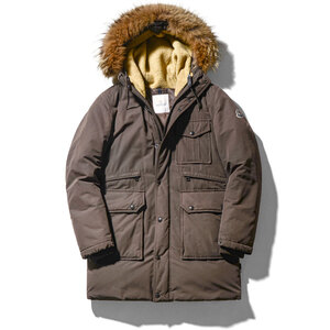 定30万 MONCLER DIMONT 1サイズ モンクレール ダイモント ムートン FAURE CHATEAUBRIANT GRANDALPE N3B モッズコート