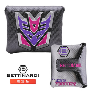 ベティナルディ トランスフォーマー 限定 コラボ パターヘッドカバー ディセプティコン マレットタイプ デストロン BETTINARDI TRANSFORMER