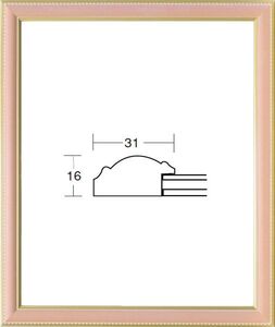 デッサン用額縁 9614 三三サイズ オレンジ