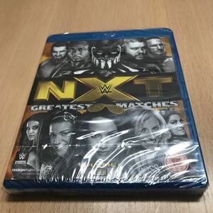 未開封輸入ブルーレイ　ＷＷＥ　ＮＸＴ　Greatest Matches Vol.1　リージョンBC