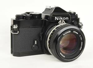 ニコン　Nikon FE ブラック（№3918121）＆ Ai Nikkor 50mm F1.4　※カメラ・レンズともに動作確認済みです