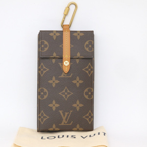 LOUIS VUITTON ルイ ヴィトン モノグラム M68523 ボックス フォンケース スマホケース （質屋 藤千商店）