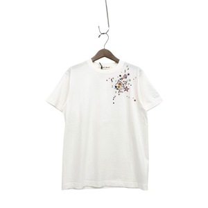 未使用 24AW Tanaka Daisuke タナカダイスケ childhood spangle T-shirt スパンコールモチーフTシャツ カットソー ホワイト 1 TD24AW-PO03