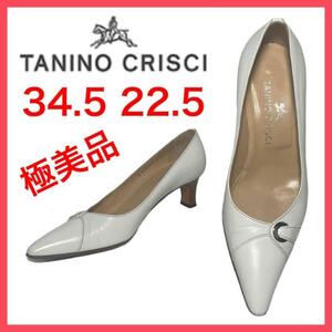 ★大人気★タニノクリスチー　パンプス　ポインテッドトゥ　金具　美脚　34.5M