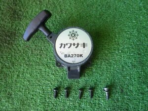 カワサキ　TJ27　エンジン【リコイルスタータ】BA270K