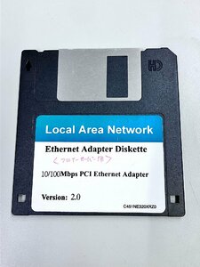 2YXS910★現状品★Local area networkフロッピーディスクEthernet Adapter Diskette 10/100Mbps PCI Ethernet Adapter Version：2.0