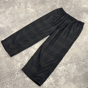 ▲ DAIWA PIER39　ダイワピア39 WIDE EASY 2P TROUSERS パンツ チェック プリーツ テック ワイド イージー2P トラウザーズ プレイド104