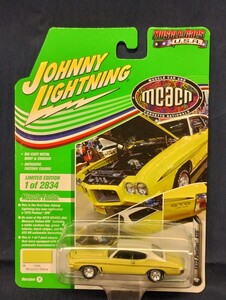 ジョニーライトニング 1/64 72年型 ポンティアック ジー・ティー・オー JOHNNY LIGHTNING Pontiac GTO 傷み有り