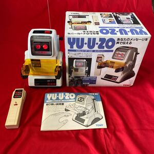 ☆完品 CDレコーダーロボ ユウゾー YUUZO トミー TOMY☆リモコンロボット☆昭和ロボット☆