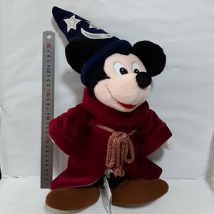 レトロ ミッキー ファンタジア ぬいぐるみ 魔法使いディズニー Disney mickey Sorcerer TOYS