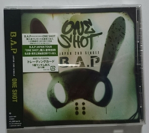 B.A.P ONE SHOT Type-B盤 CD 未再生 即決 日本盤 Japanese ver. RAIN SOUND HAJIMA 通常盤