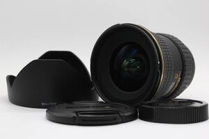 【返品保証】 トキナー Tokina AT-X PRO SD Aspherical 12-24mm F4 (IF) DX ニコンマウント フード 前後キャップ付き レンズ v5462