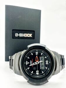 【カシオ1円〜】CASIO G-SHOCK AWM-500-1AJF フルメタル アナデジ 腕時計 メンズ 中古 タフソーラー 94LB99