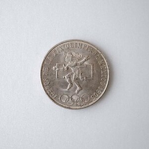 メキシコ オリンピック 銀貨 1968 古銭 貨幣 記念硬貨 海外コイン 25ペソ