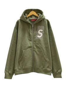 Supreme (シュプリーム) 24AW S Logo Zip Up Hooded Sweatshirt フーデッド スウェットシャツ XL ライトオリーブ メンズ/036